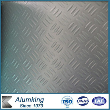 Three Bar Embossed Aluminium Sheet for Kitchen Floor